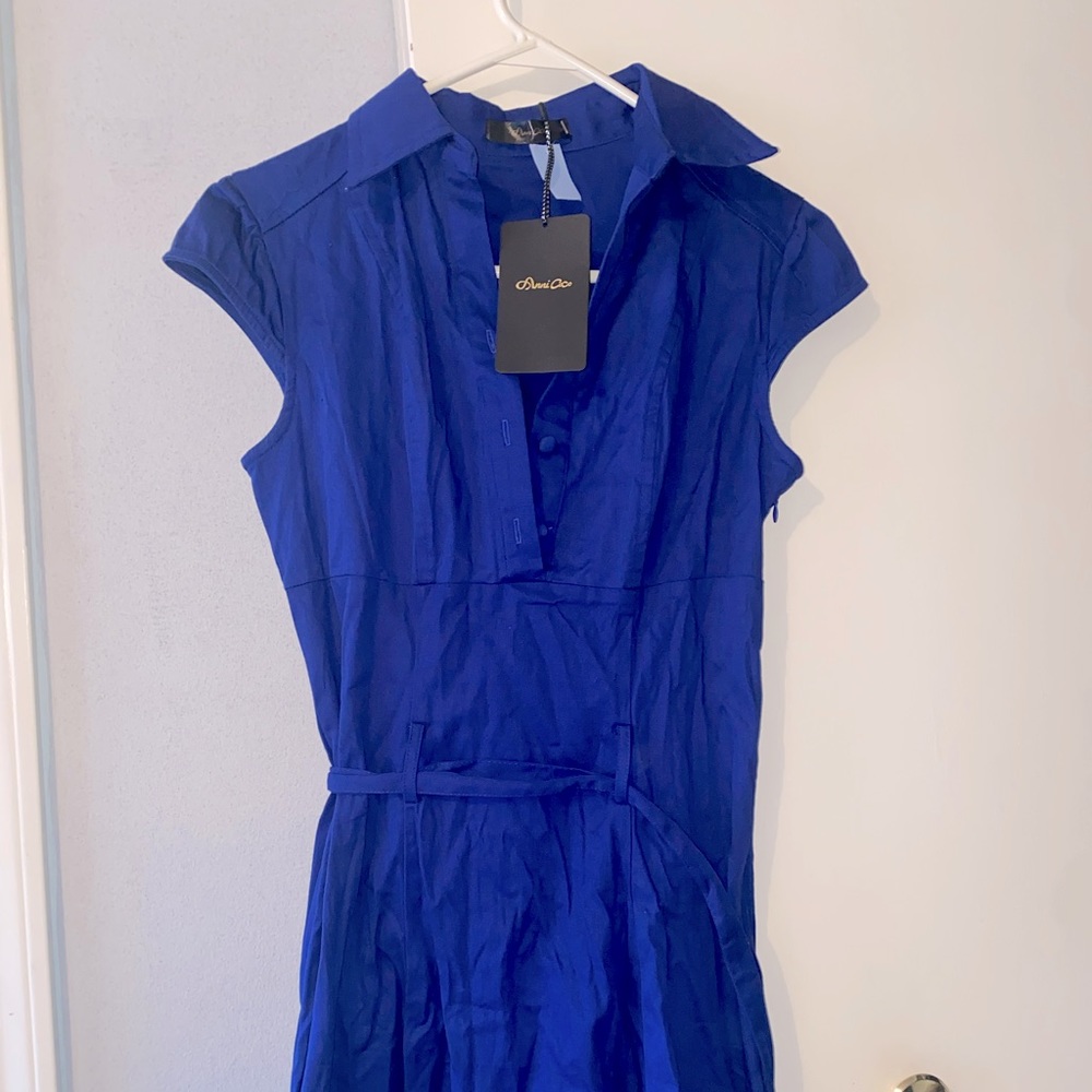 Anni CoCo Blue Dress
